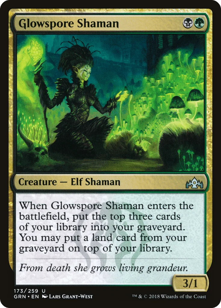 Glowspore Shaman · Guilds of Ravnica