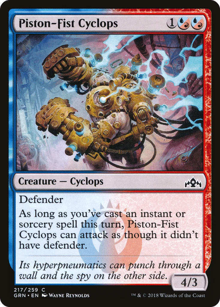 Piston-Fist Cyclops · Guilds of Ravnica