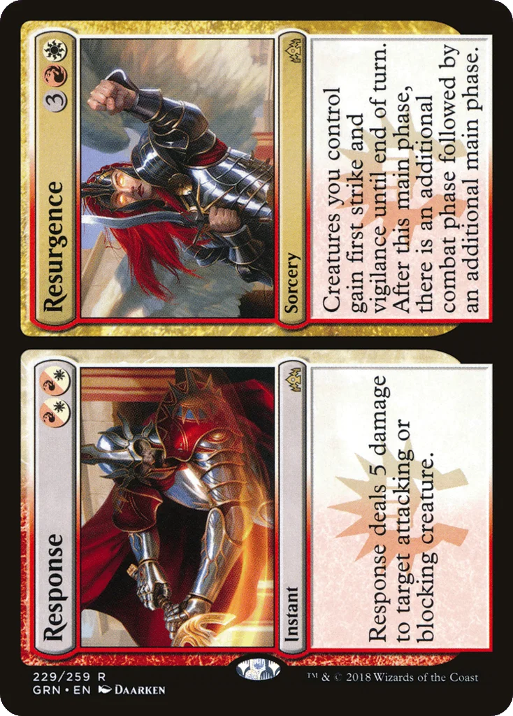 Response // Resurgence · Guilds of Ravnica