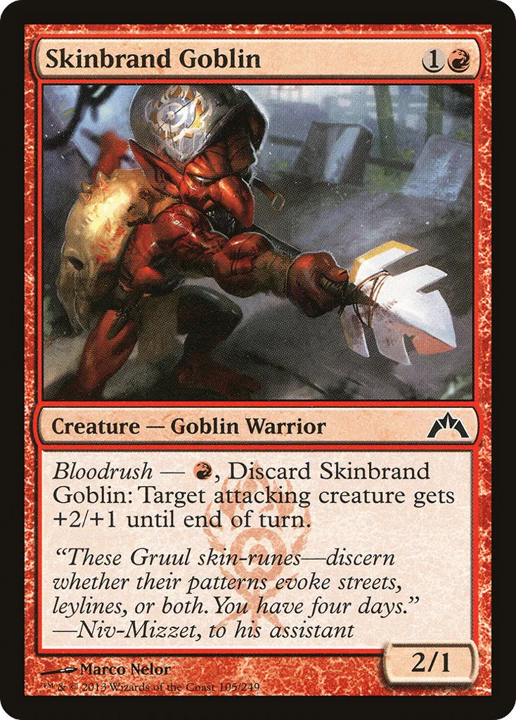 Skinbrand Goblin · Gatecrash