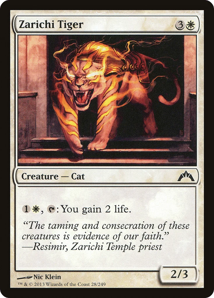 Zarichi Tiger · Gatecrash