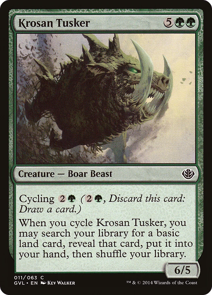 Krosan Tusker · Duel Decks Anthology: Garruk vs. Liliana