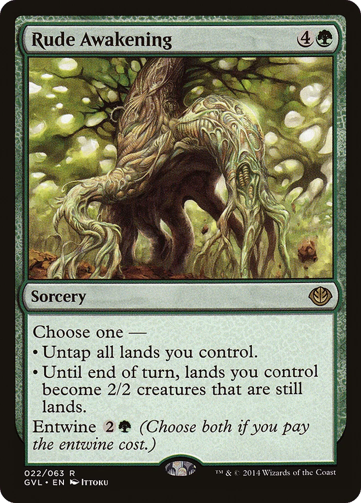 Rude Awakening · Duel Decks Anthology: Garruk vs. Liliana