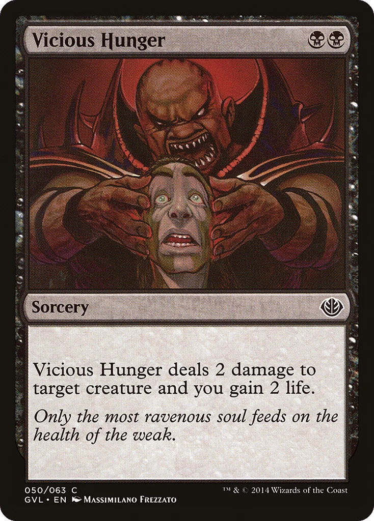 Vicious Hunger · Duel Decks Anthology: Garruk vs. Liliana
