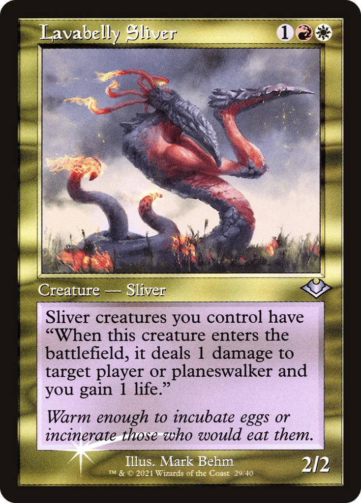 Lavabelly Sliver · Modern Horizons 1 Timeshifts
