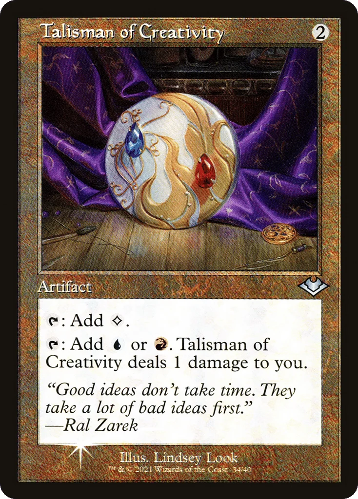 Talisman of Creativity · Modern Horizons 1 Timeshifts