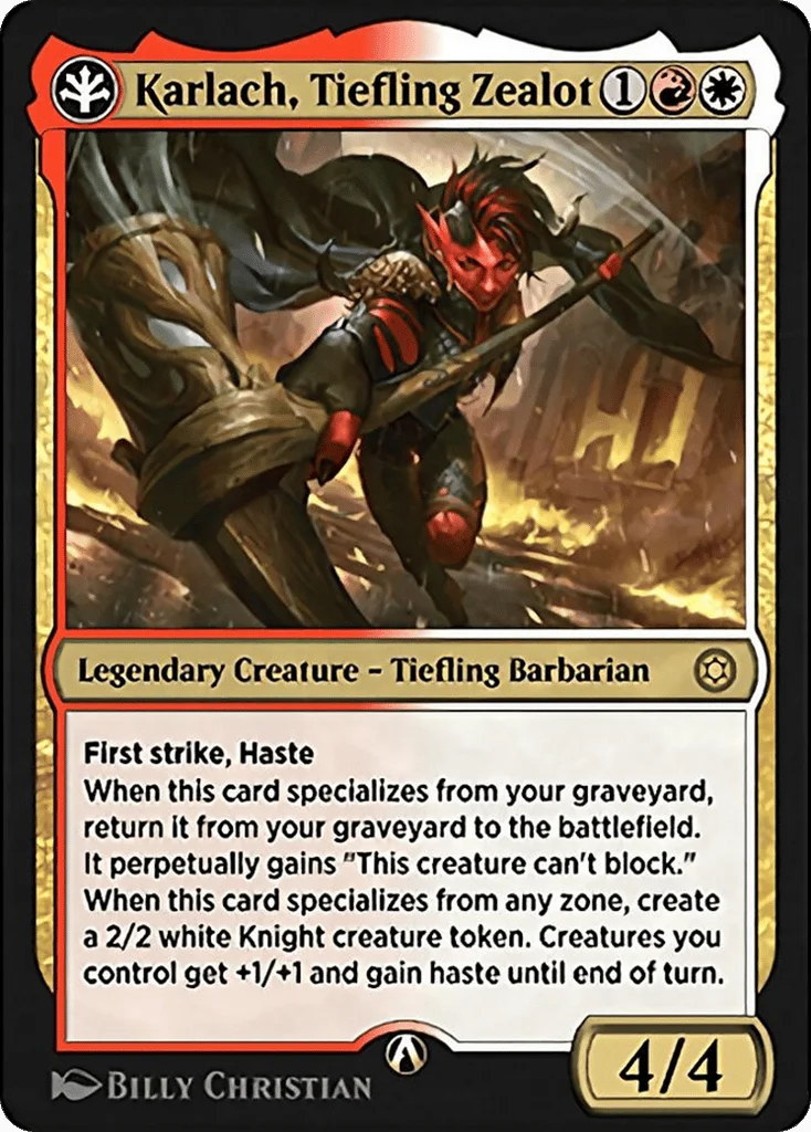 Karlach, Tiefling Zealot · Alchemy Horizons: Baldur's Gate