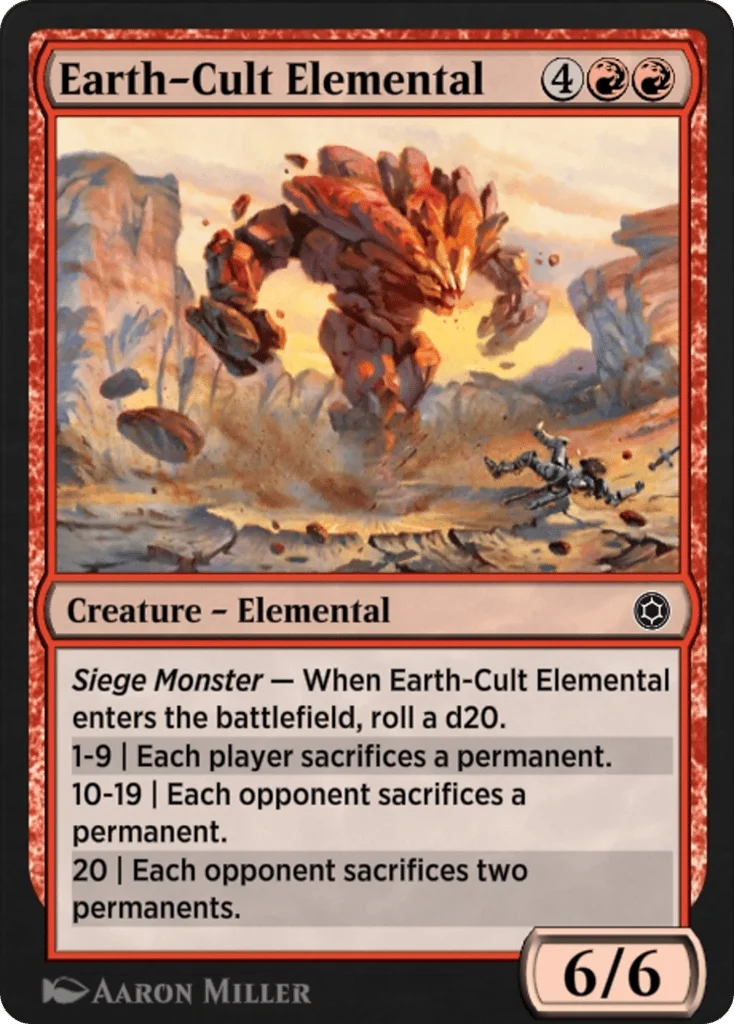 Earth-Cult Elemental · Alchemy Horizons: Baldur's Gate