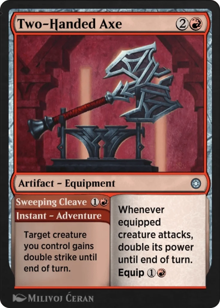 Two-Handed Axe // Sweeping Cleave · Alchemy Horizons: Baldur's Gate