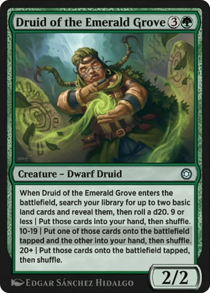 Druid of the Emerald Grove · Alchemy Horizons: Baldur's Gate