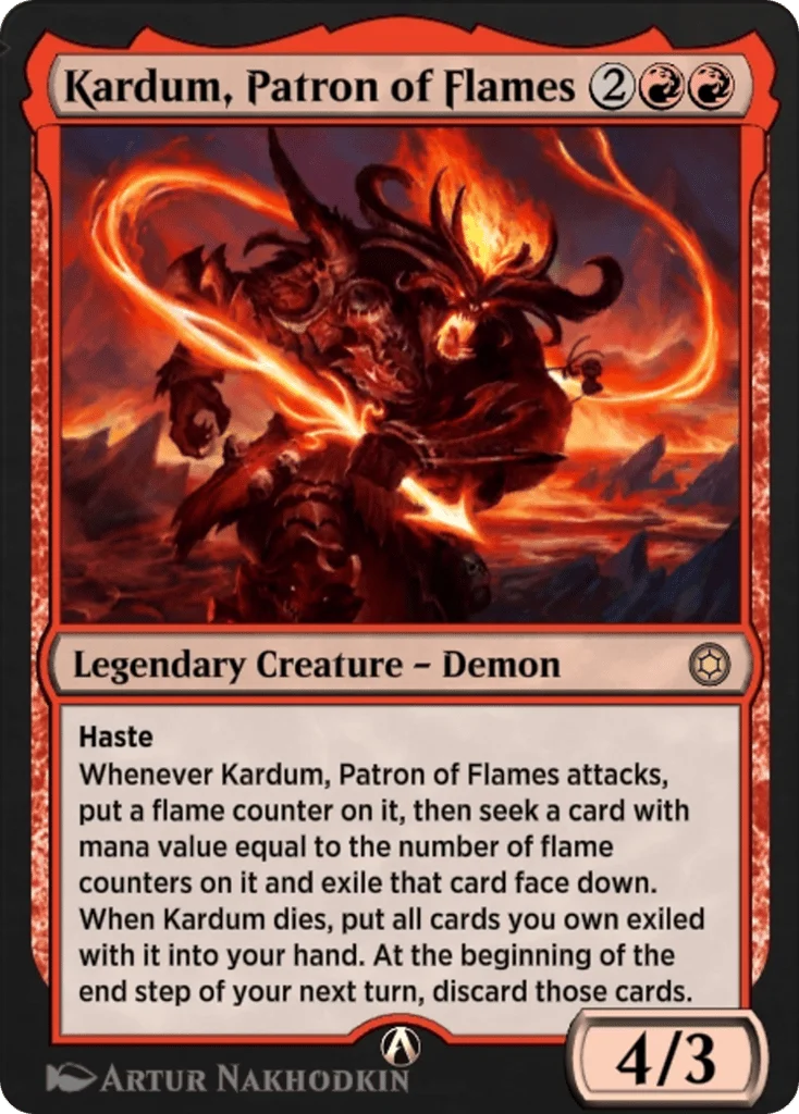 Kardum, Patron of Flames · Alchemy Horizons: Baldur's Gate