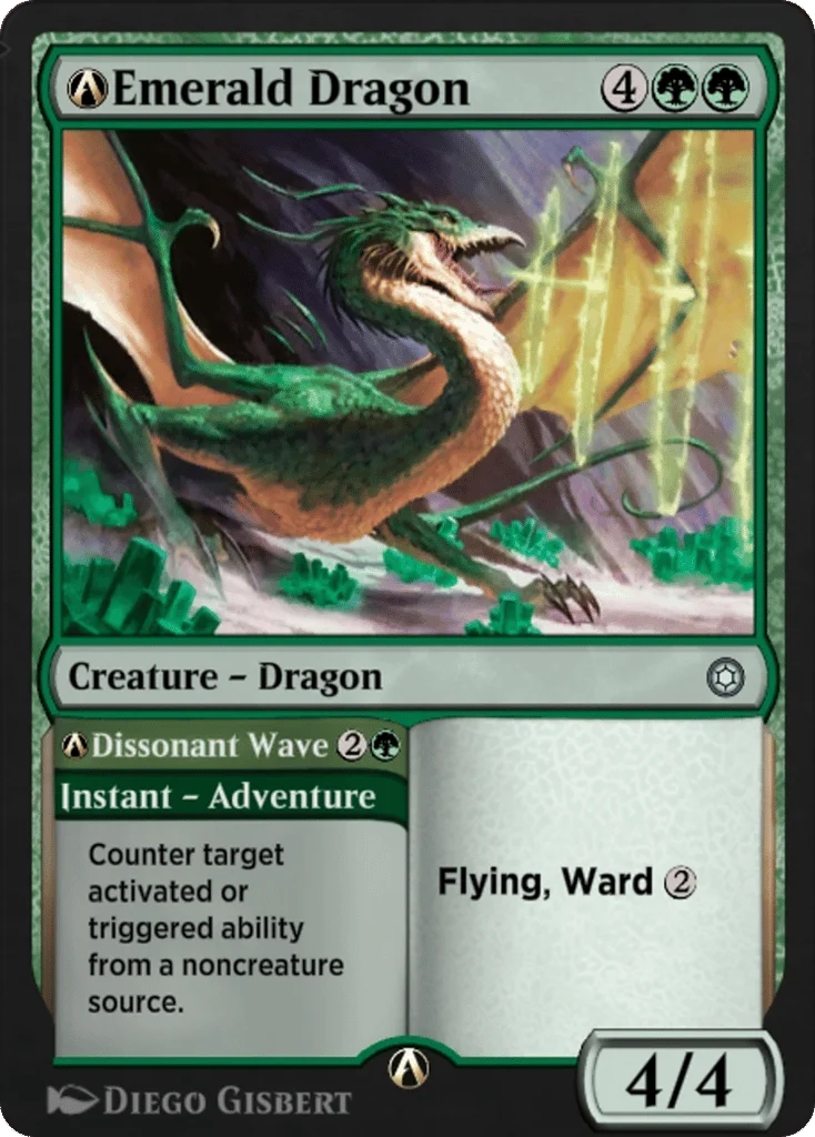 A-Emerald Dragon // A-Dissonant Wave · Alchemy Horizons: Baldur's Gate