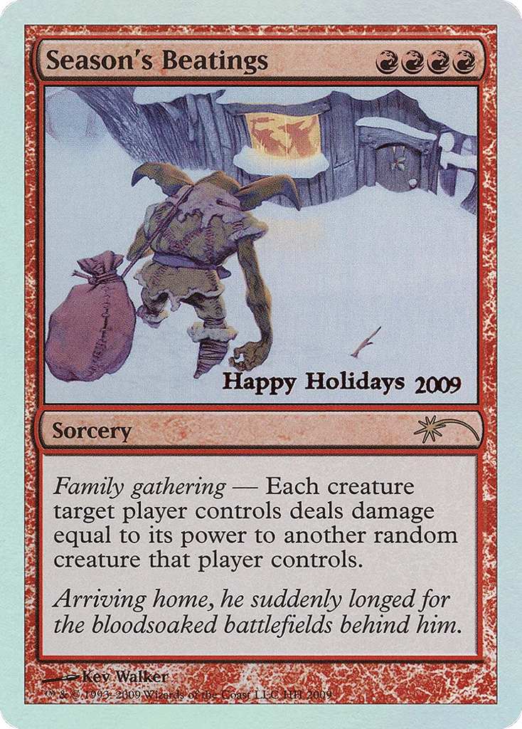 Season's Beatings · Happy Holidays
