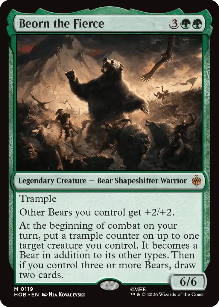 Beorn the Fierce · The Hobbit