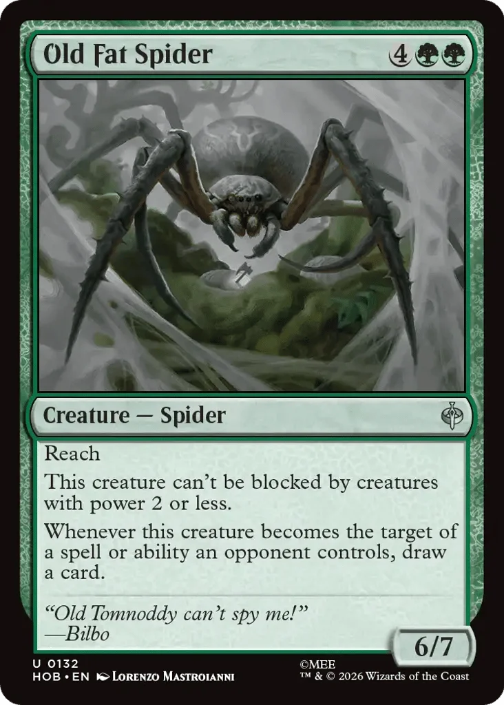 Old Fat Spider · The Hobbit