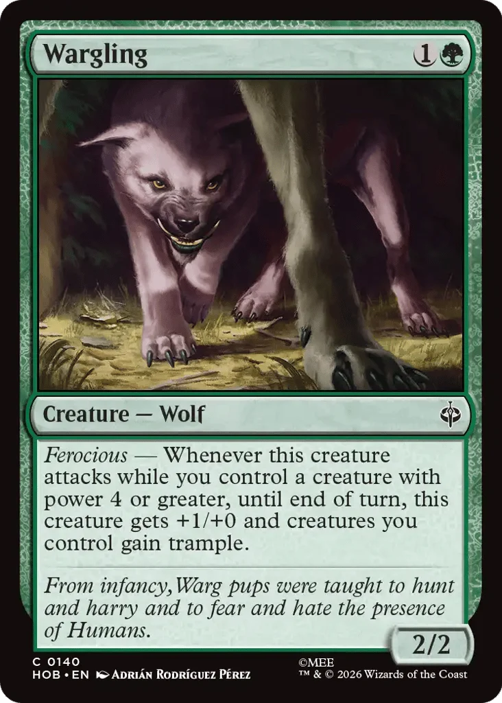 Wargling · The Hobbit