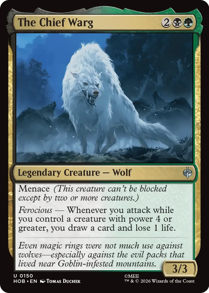 The Chief Warg · The Hobbit