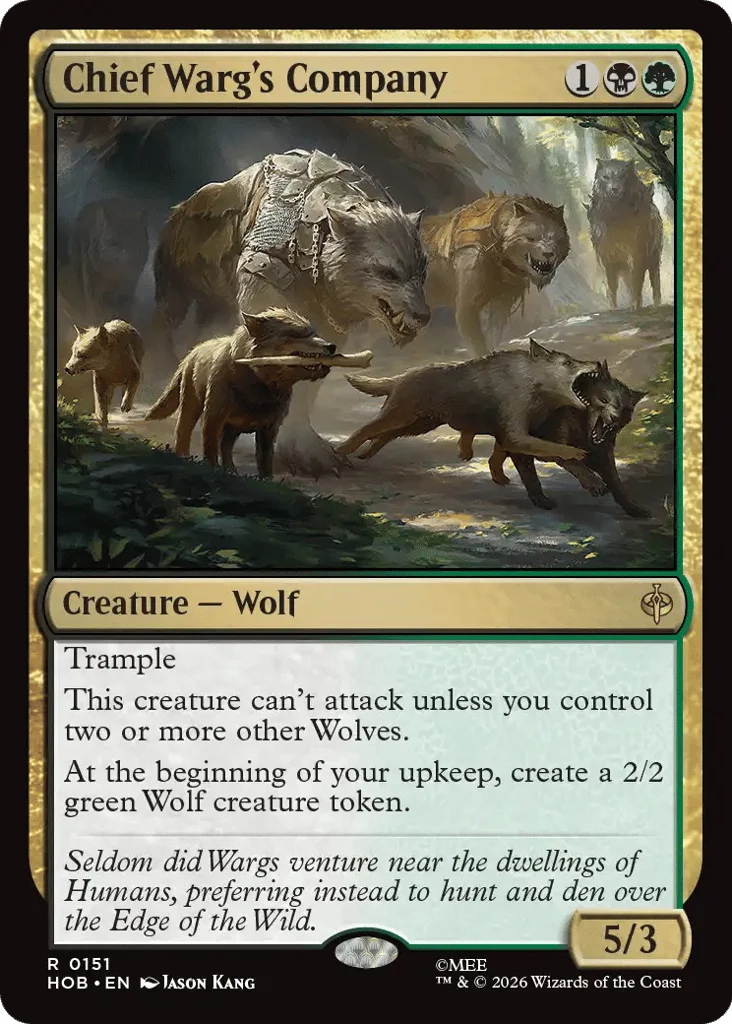 Chief Warg's Company · The Hobbit