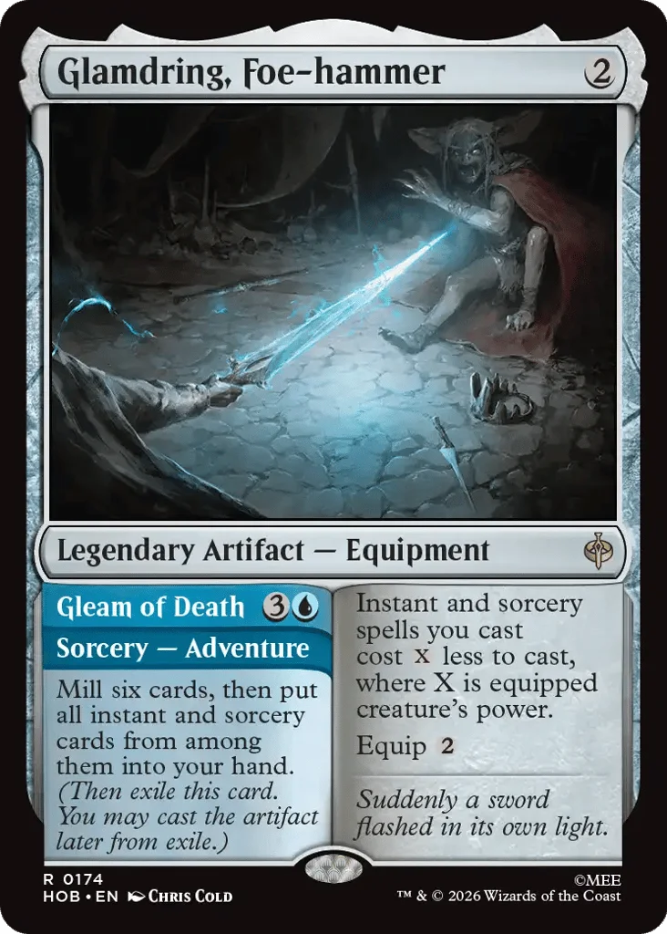 Glamdring, Foe-hammer // Gleam of Death · The Hobbit