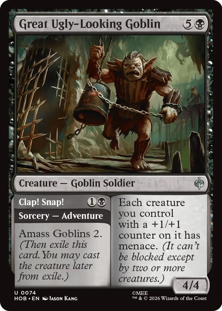 Great Ugly-Looking Goblin // Clap! Snap! · The Hobbit