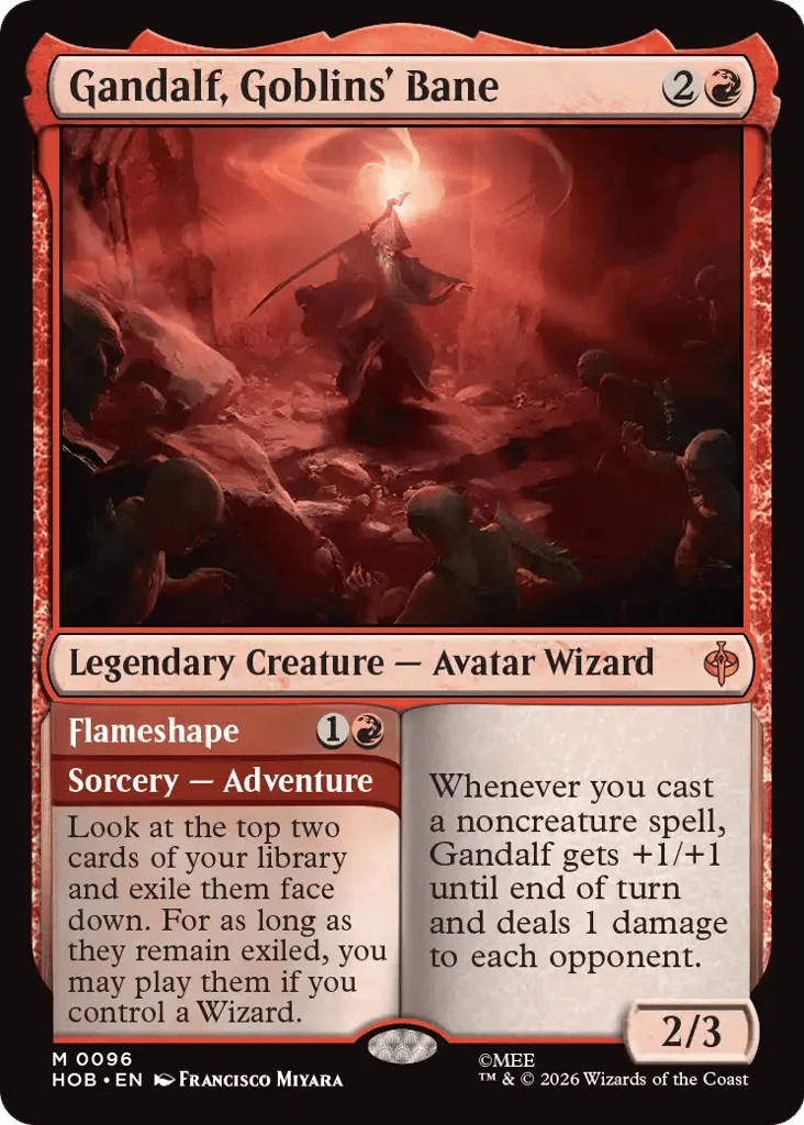 Gandalf, Goblins' Bane // Flameshape · The Hobbit