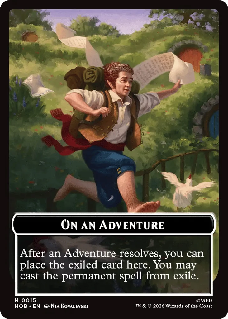 On an Adventure · The Hobbit
