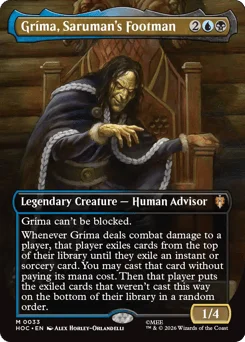 Gríma, Saruman's Footman
