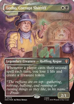 Lotho, Corrupt Shirriff