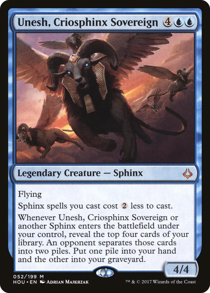 Unesh, Criosphinx Sovereign · Hour of Devastation