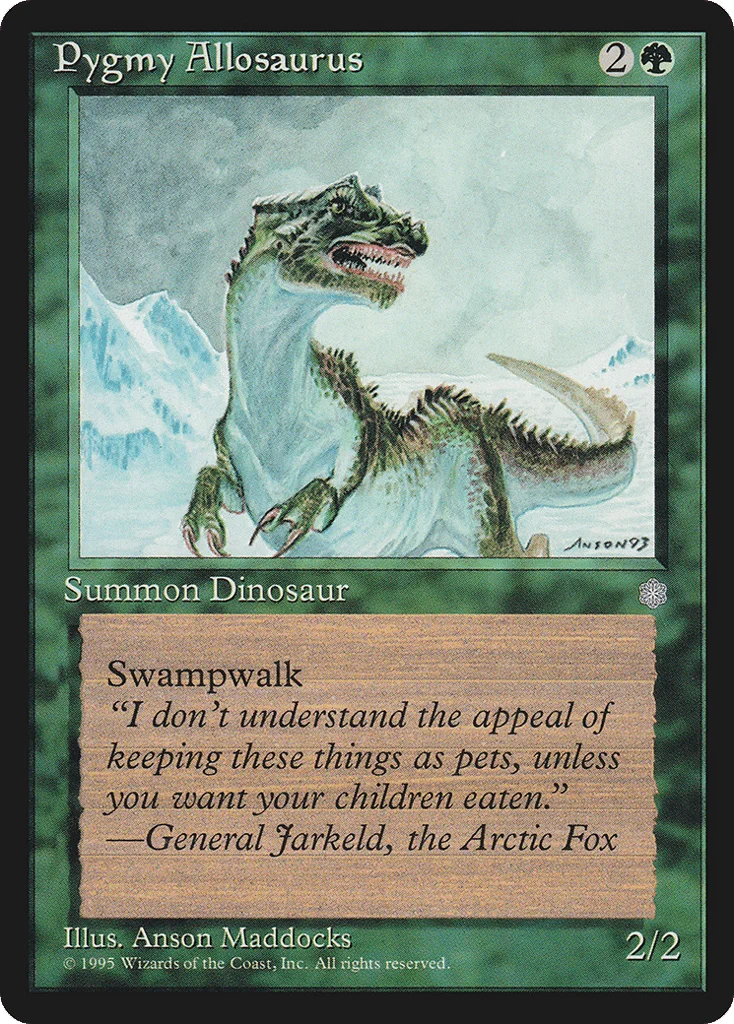 Pygmy Allosaurus · Ice Age