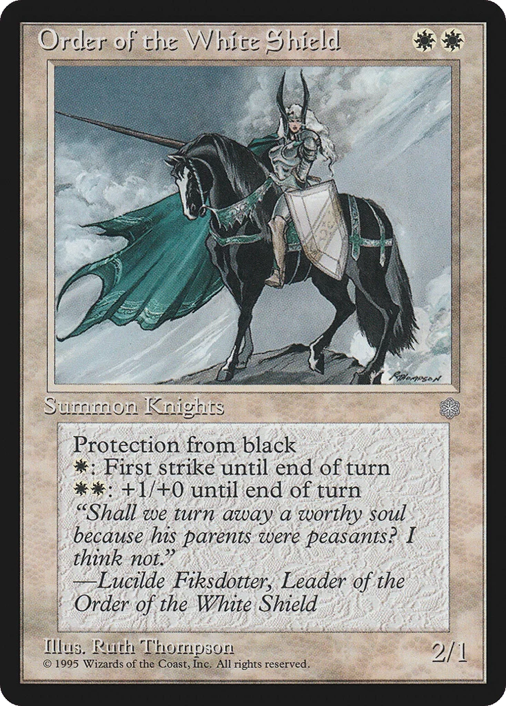 Order of the White Shield · Ice Age