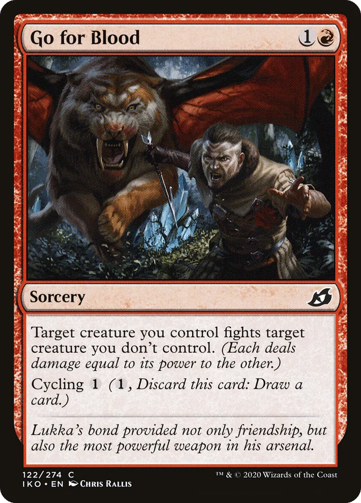 Go for Blood · Ikoria: Lair of Behemoths