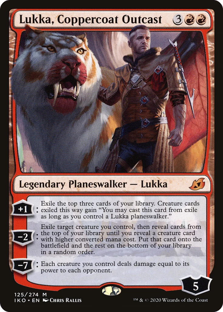 Lukka, Coppercoat Outcast · Ikoria: Lair of Behemoths