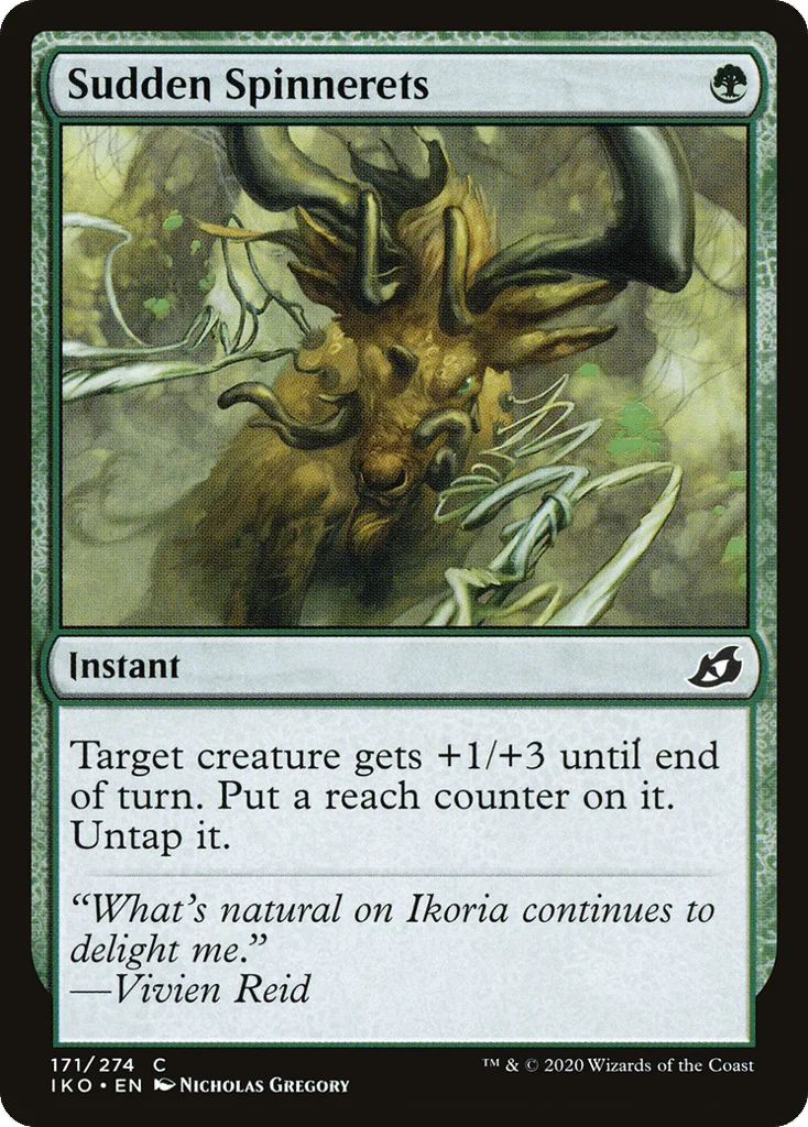 Sudden Spinnerets · Ikoria: Lair of Behemoths