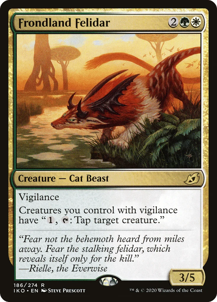 Frondland Felidar · Ikoria: Lair of Behemoths