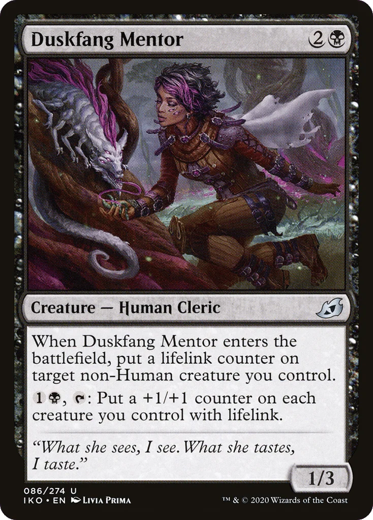 Duskfang Mentor · Ikoria: Lair of Behemoths
