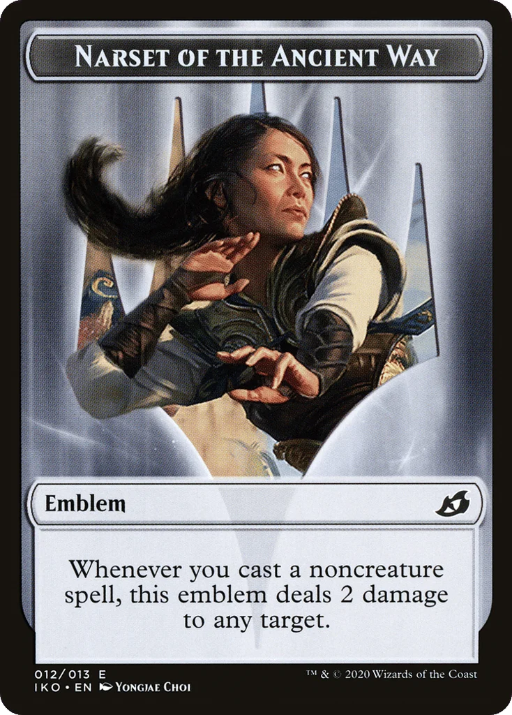 Narset of the Ancient Way Emblem · Ikoria: Lair of Behemoths