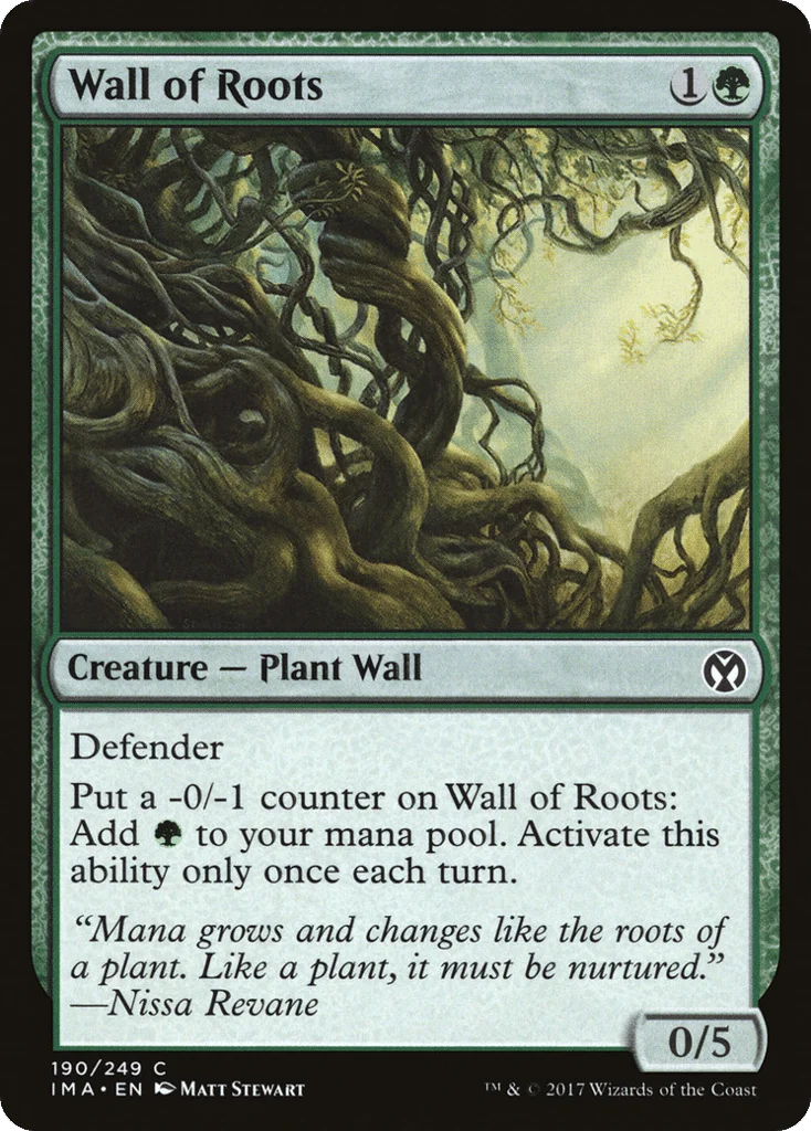 Wall of Roots · Iconic Masters