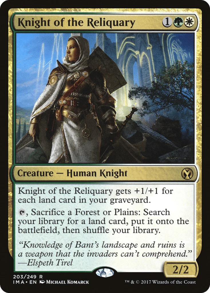Knight of the Reliquary · Iconic Masters