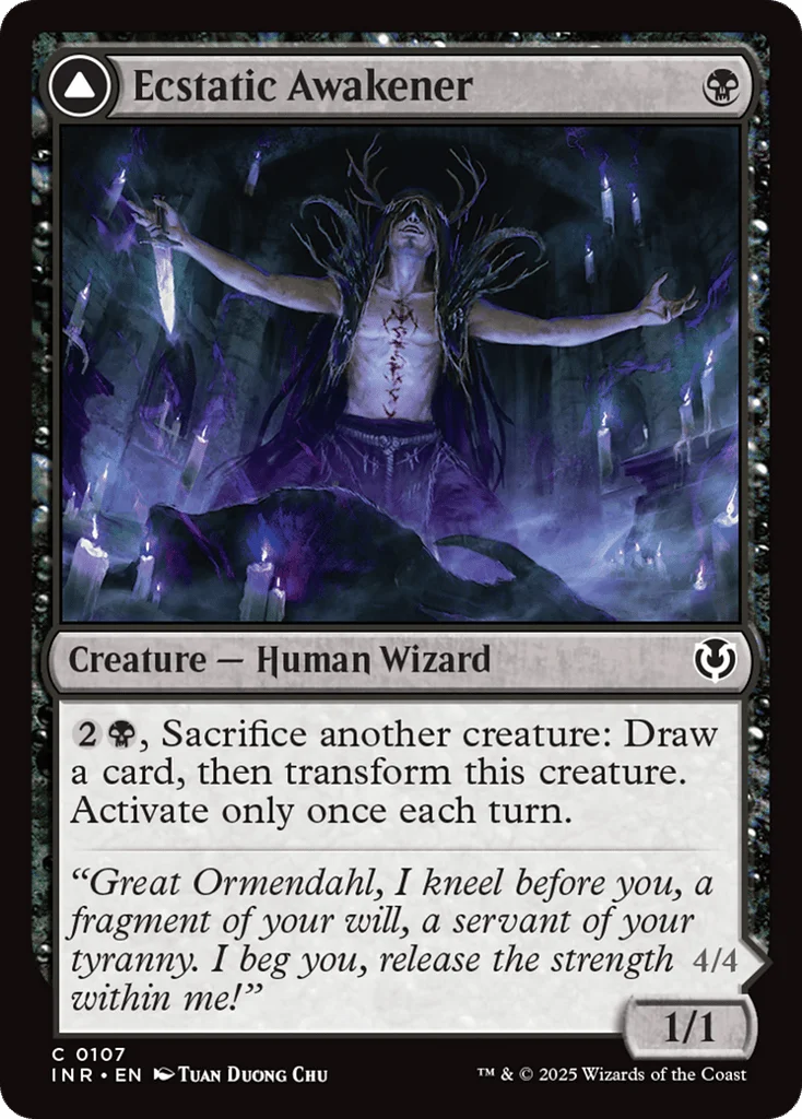 Ecstatic Awakener // Awoken Demon · Innistrad Remastered