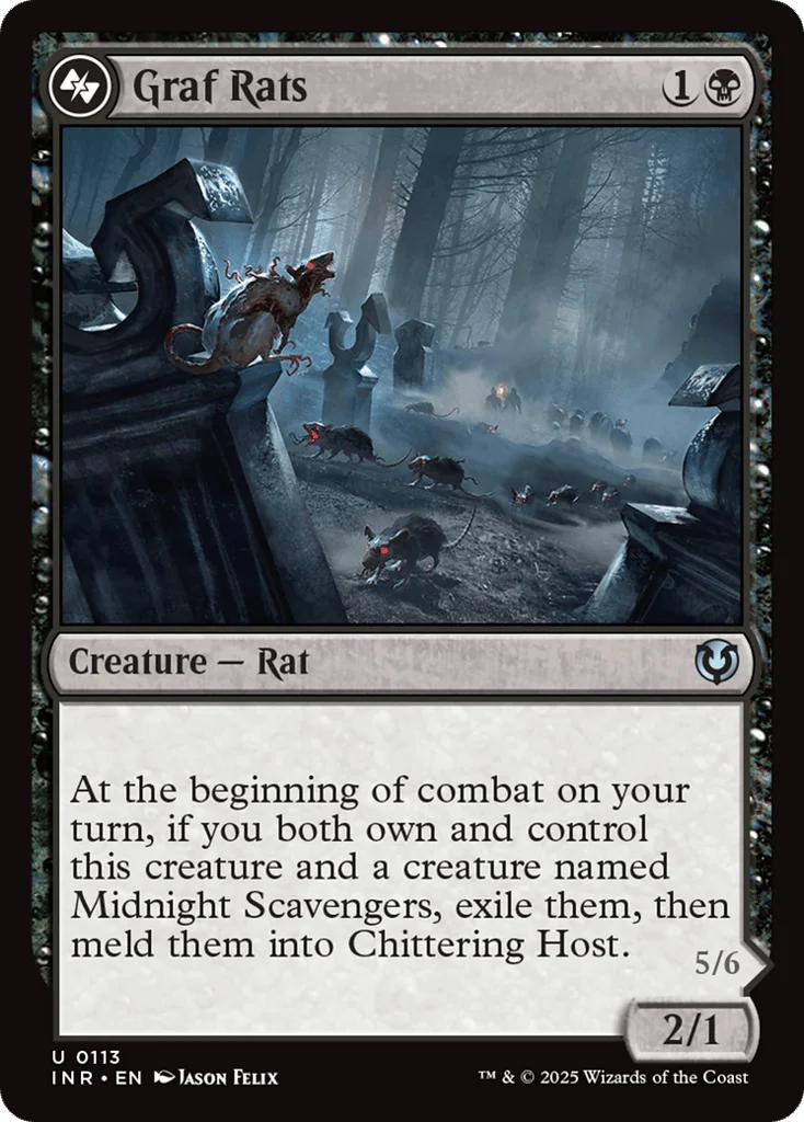 Graf Rats // Chittering Host · Innistrad Remastered