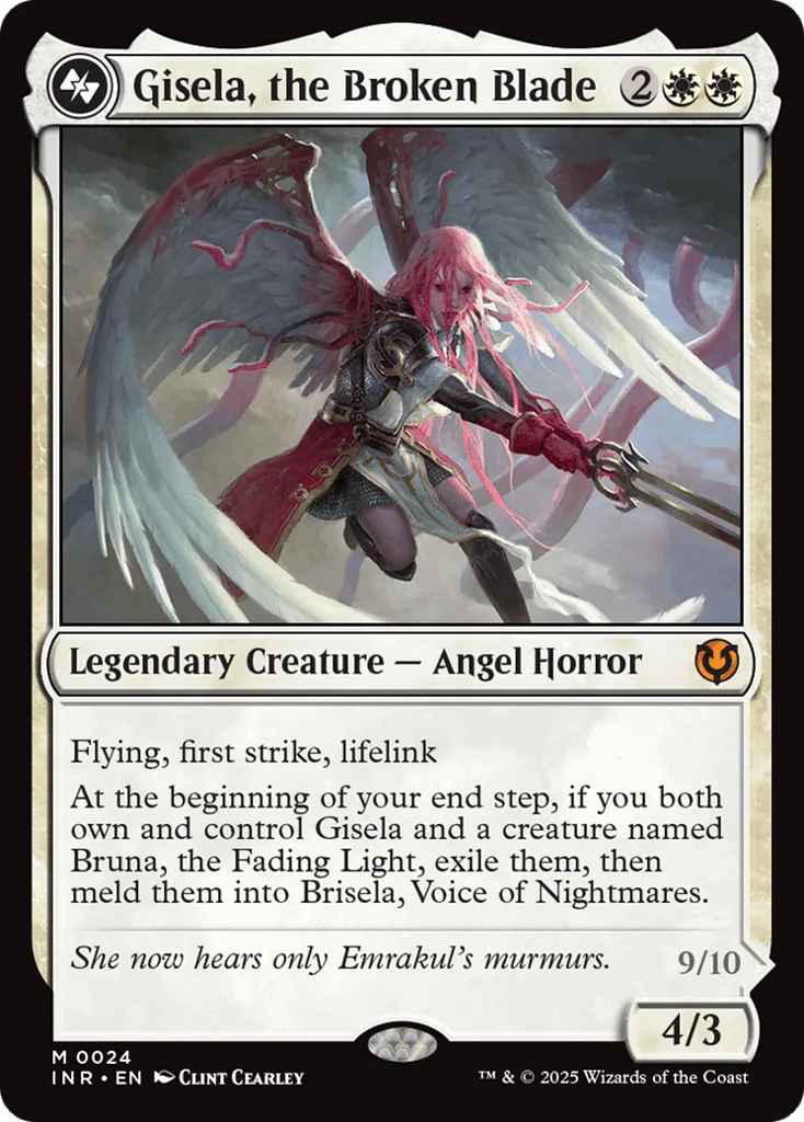 Gisela, the Broken Blade // Brisela, Voice of Nightmares · Innistrad Remastered
