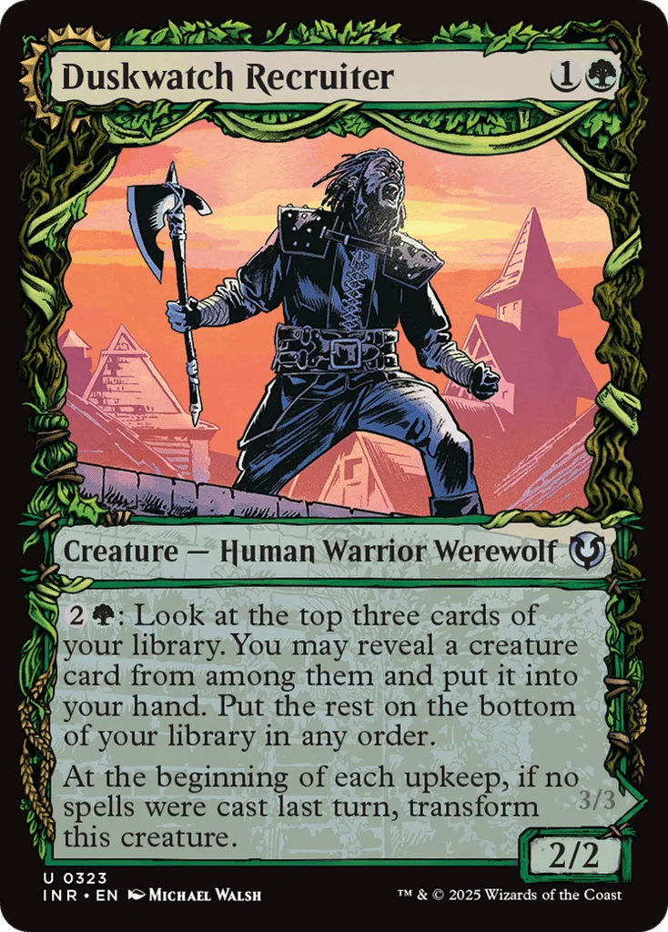 Duskwatch Recruiter // Krallenhorde Howler · Innistrad Remastered