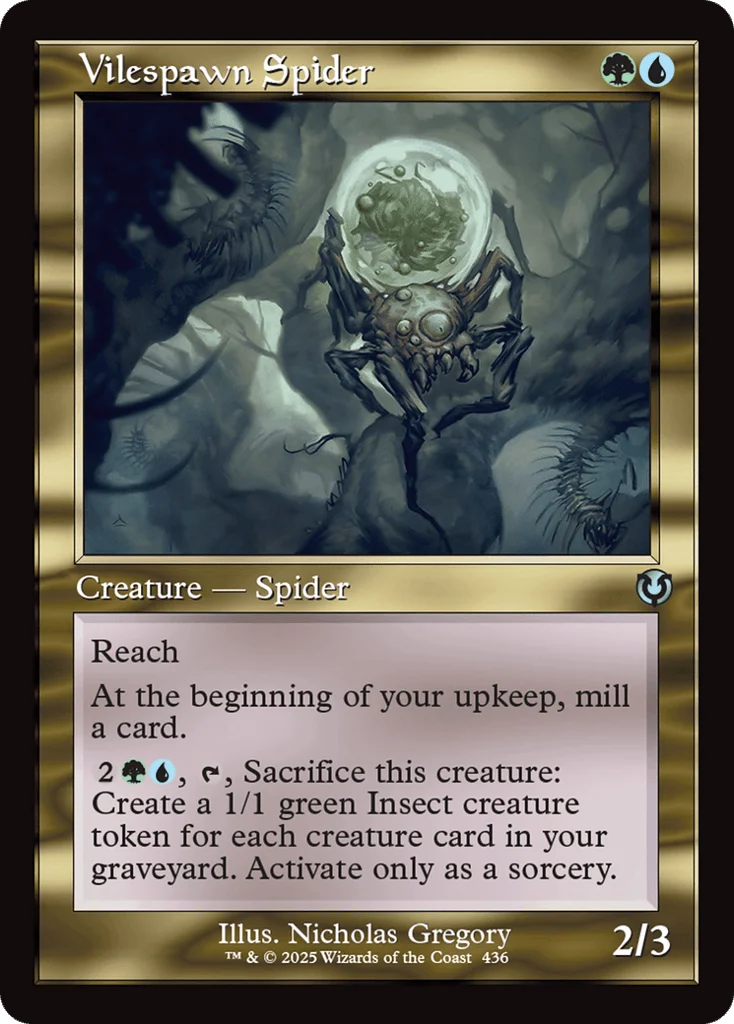 Vilespawn Spider · Innistrad Remastered
