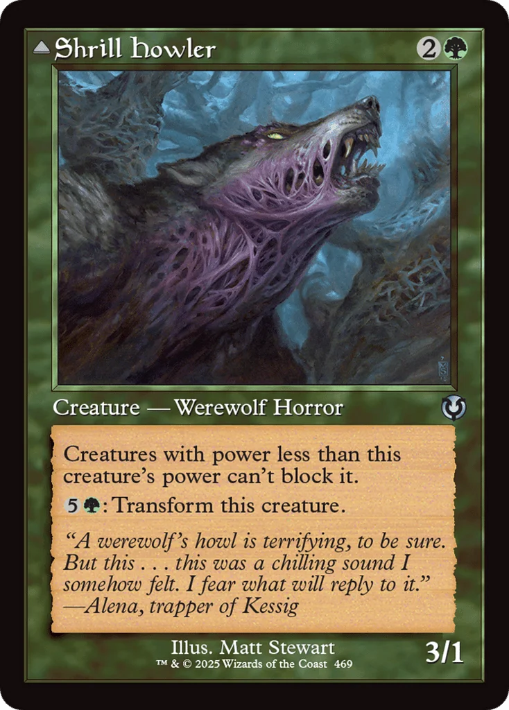 Shrill Howler // Howling Chorus · Innistrad Remastered