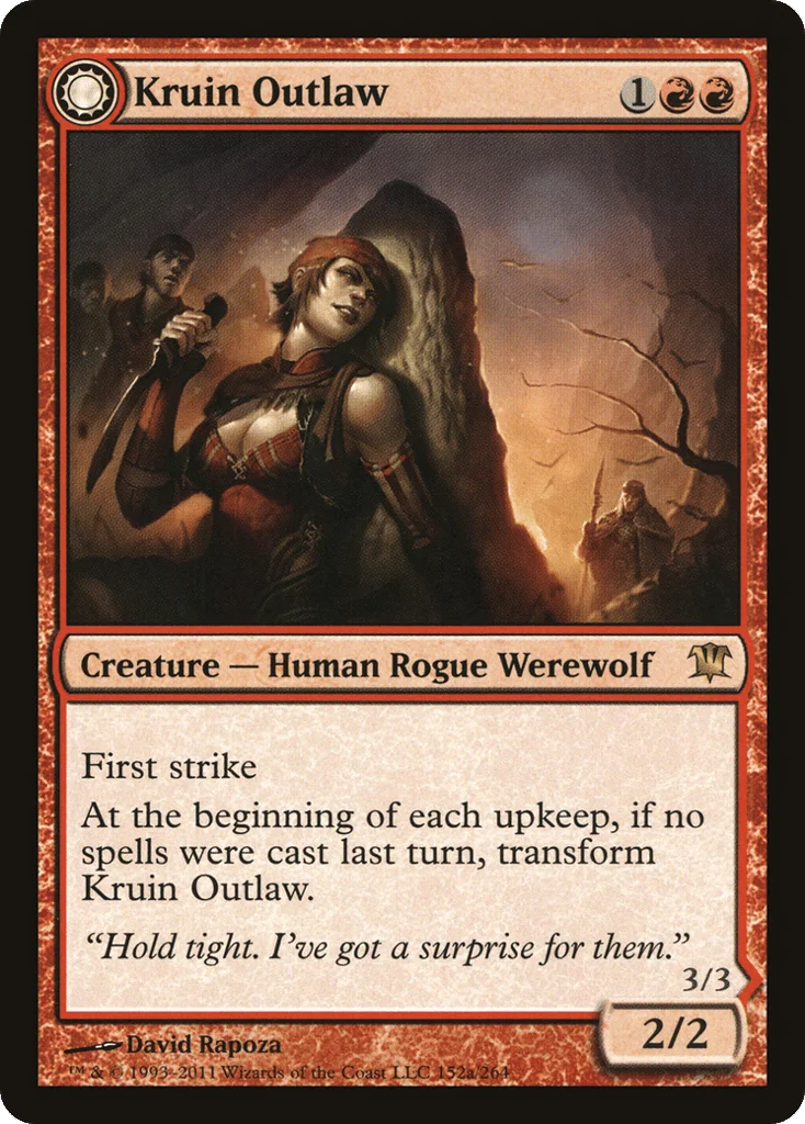Kruin Outlaw // Terror of Kruin Pass · Innistrad