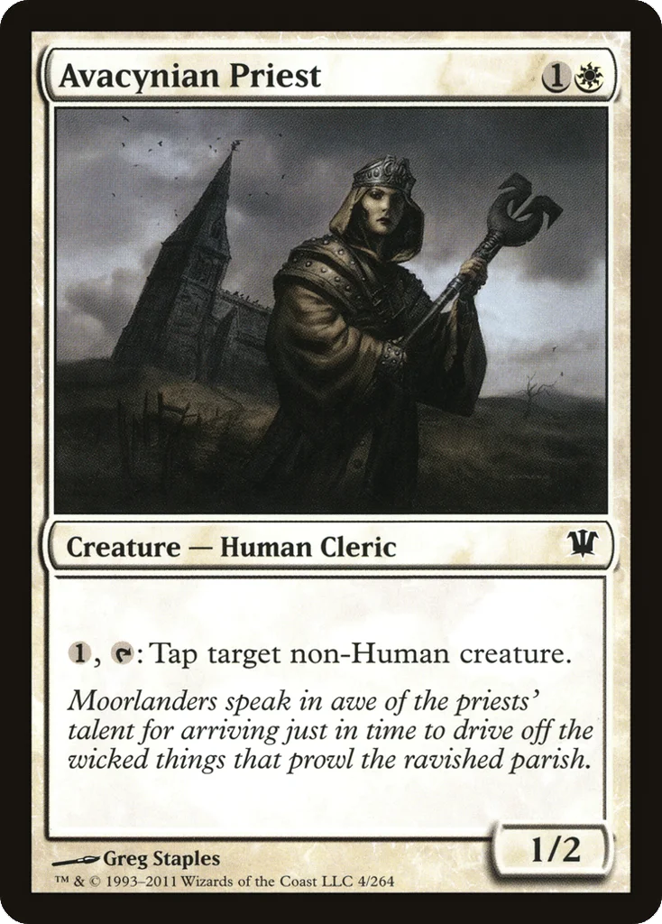 Avacynian Priest · Innistrad