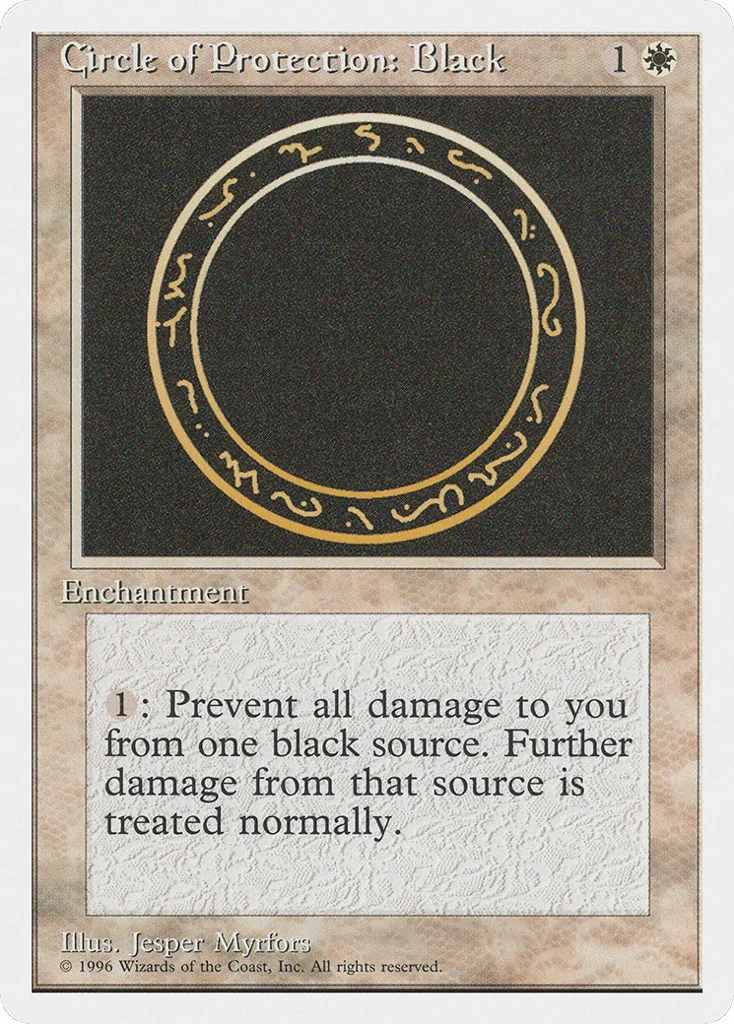 Circle of Protection: Black · Introductory Two-Player Set