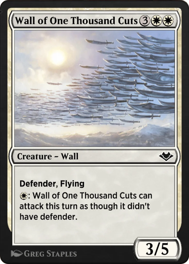 Wall of One Thousand Cuts · Jumpstart: Historic Horizons