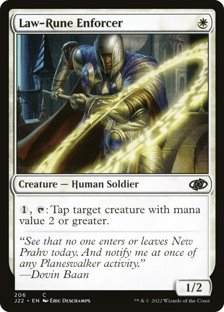 Law-Rune Enforcer · Jumpstart 2022